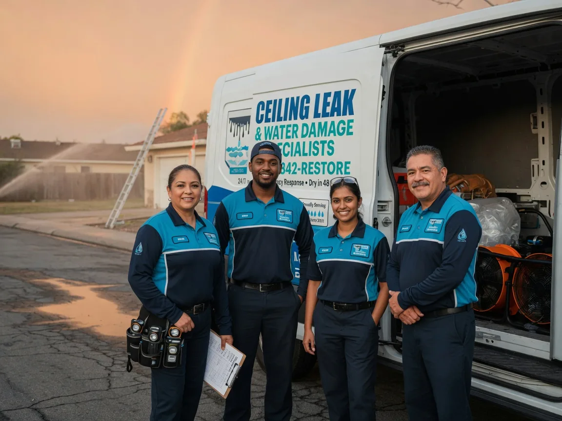 Ceiling Leak Cleanup company in Woodbury, GA